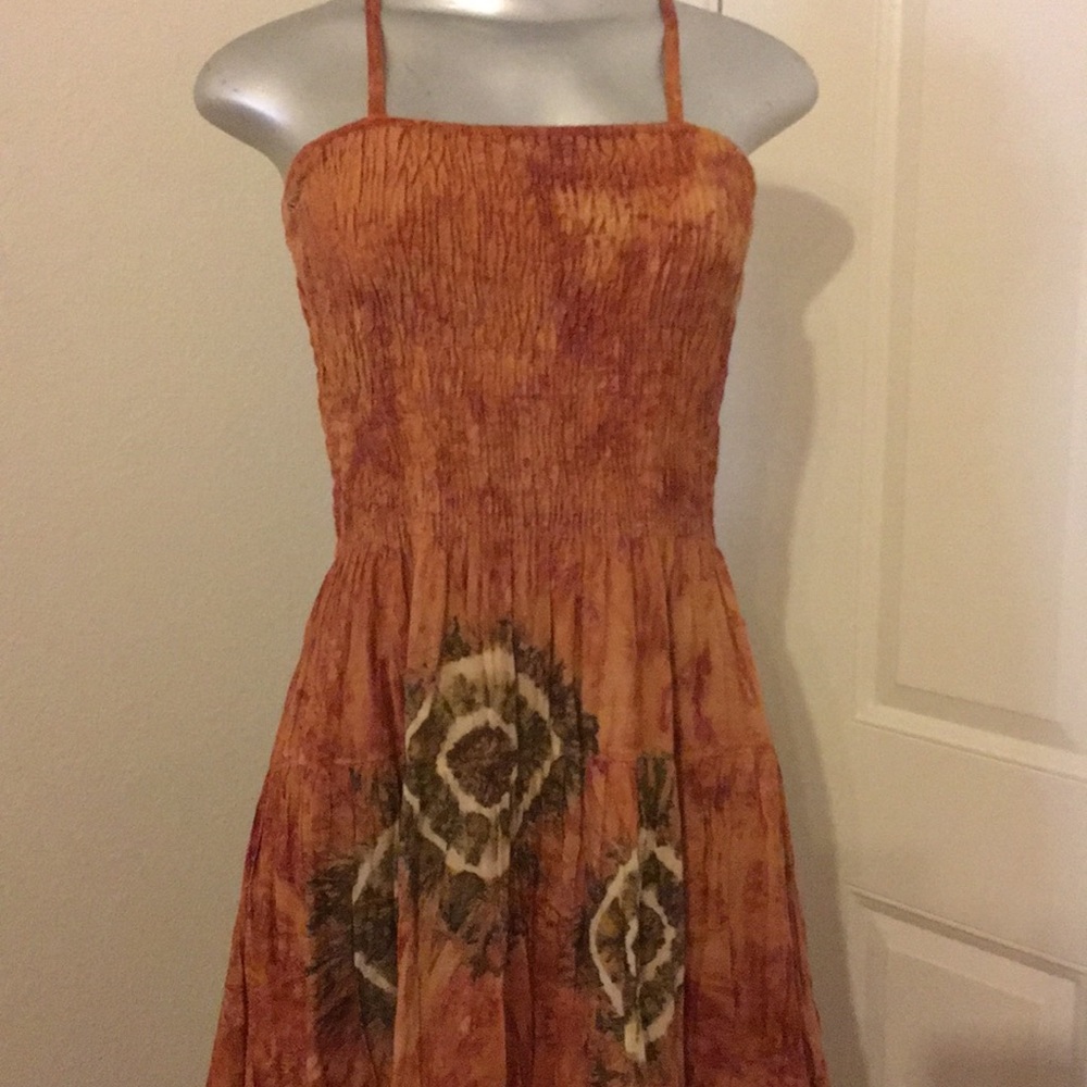 Summer Dress By, Pink Apple size Large